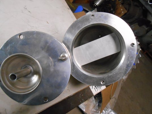 4" diameter x 10" Alsop Engineering, Stainless Steel Filter Housing, straight side, 1/4" pipe fittings - Image 3