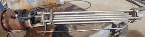Stainless Technology #21/2H, High Speed Homogenizing Mixer, Stainless Steel, 4" diameter Rotor, 1-3/16" - Image 3