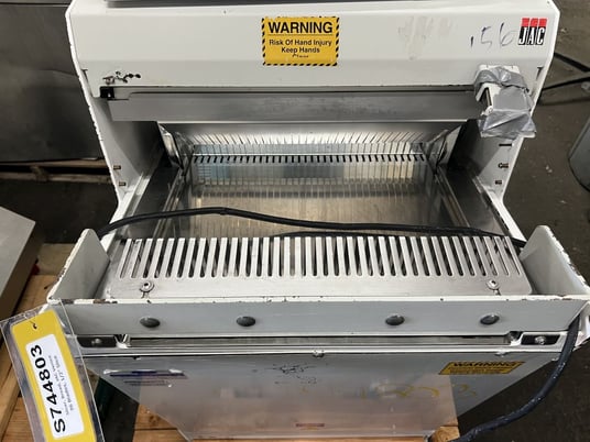 JAC Venice, Bread Slicer, 36 Blades, 1/2" Slice, with e-stop, mobile - Image 5
