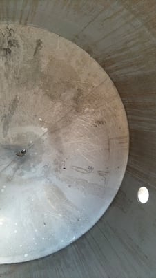 2250 gallon Stainless Steel Tank, Agitated, Cone Bottom, 7' 6" diameter x 8' straight side, 2 HP - Image 6