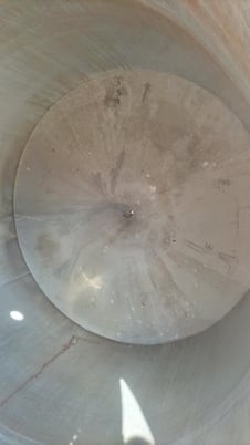 2250 gallon Stainless Steel Tank, Agitated, Cone Bottom, 7' 6" diameter x 8' straight side, 2 HP - Image 8