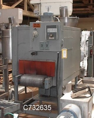 Shanklin #T-7LX, Shrink Tunnel, 15" width mesh belt, 22" width x 8.50" H x 42" L chamber, 1' feed/discharge - Image 3