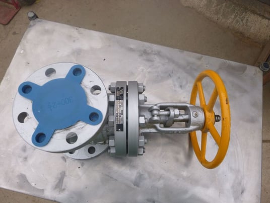 2.5" Stem & Yoke #Class-300, Gate Valve, Carbon Steel, 740 psi @ 100 deg. F, 410 psi @ 800 deg. F, 2019 - Image 2