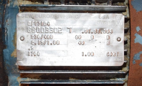 10" Semco #CV-04B, Rotary Airlock Valve, Carbon Steel, 48" H x 9" diameter feed chute, 1/2 HP, 230/460V, 1700 - Image 5