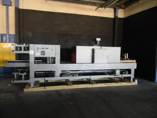 Arpac #105-28, Shrink Bundler/Tunnel system, 25" wide x 11" tall seal bar, 27" width film, 14" tall x 28" - Image 7
