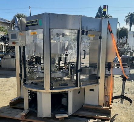 Gernep #Soluta-10-64, Pressure Sensitive Labeler, 10-Head, 185-200 BPM, 11.5" diameter Label rolls, 6" label - Image 2