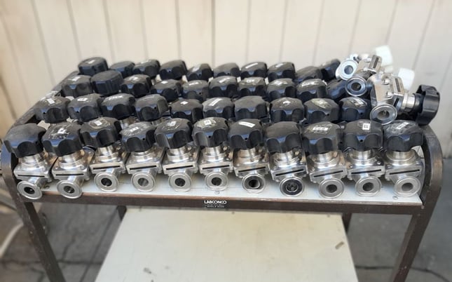 1" Aquasyn, Diaphragm Valve, Stainless Steel, Tri Clamp - Image 4