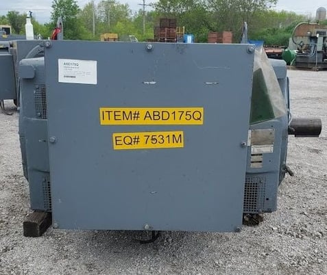 600 HP 1200 RPM General Electric, Frame 8210S, ODP, electrically OK, rebuilt, 4160 Volts - Image 2