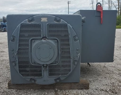 600 HP 1200 RPM General Electric, Frame 8210S, ODP, electrically OK, rebuilt, 4160 Volts - Image 8