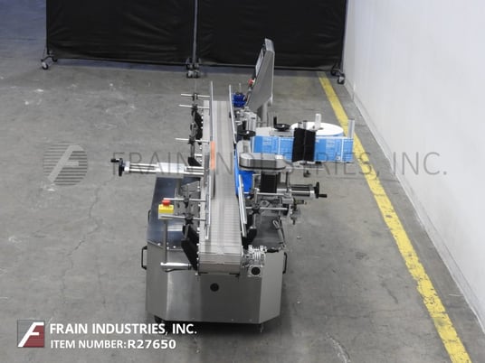 Tronics #S3S, inline, Stainless Steel, pressure sensitive, wrap labeler, rated up to 1200 inches of label per - Image 4