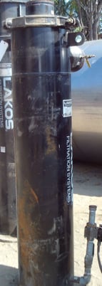 Lakos #HTX-0810-V, High Efficiency Liquid-Solid Separator, 810-1670 GPM, 8" inlet/outlet, 150 psi - Image 2