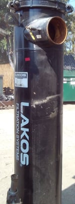 Lakos #HTX-0810-V, High Efficiency Liquid-Solid Separator, 810-1670 GPM, 8" inlet/outlet, 150 psi - Image 3