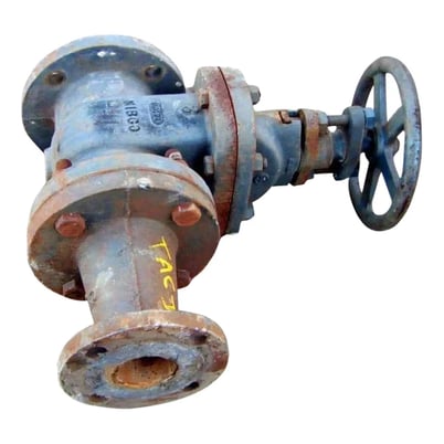 3" Gate Valve with 3" to 2" Reducer, Nibco - Image 2