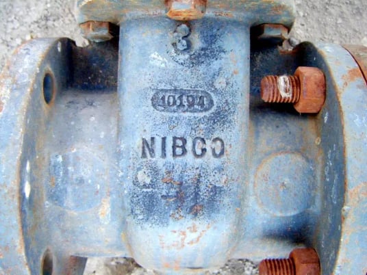 3" Gate Valve with 3" to 2" Reducer, Nibco - Image 8