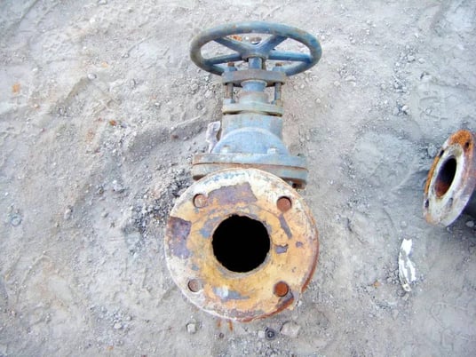 4" Nibco, body gate valve with 3" reducer - Image 5