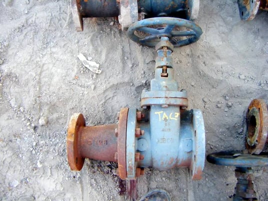 4" Nibco, body gate valve with 3" reducer - Image 7