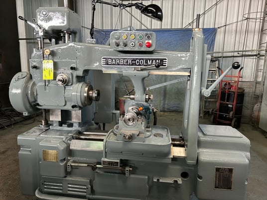 Barber-Colman #16-16, horizontal gear hobber, 16" workpiece diameter, 5" hob diameter, 1.25" arbor - Image 7