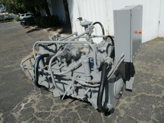 Continental Hydraulic #PVR50-42A15, pump hydraulic unit, (2) 10 HP, (1) 5 HP pump, (3 available) new - Image 1