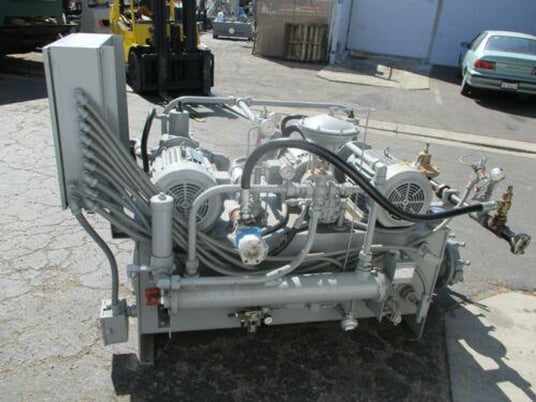 Continental Hydraulic #PVR50-42A15, pump hydraulic unit, (2) 10 HP, (1) 5 HP pump, (3 available) new - Image 4