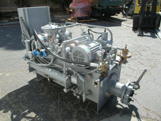 Continental Hydraulic #PVR50-42A15, pump hydraulic unit, (2) 10 HP, (1) 5 HP pump, (3 available) new - Image 5