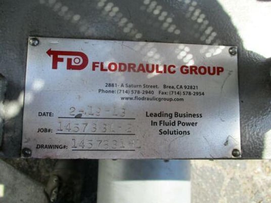 Continental Hydraulic #PVR50-42A15, pump hydraulic unit, (2) 10 HP, (1) 5 HP pump, (3 available) new - Image 8