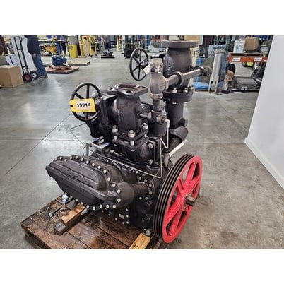 Crepaco #KL-23, 6.75X5 reciprocating gas compressor refrigeration, 60 HP - Image 3