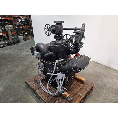 Crepaco #KL-23, 6.75X5 reciprocating gas compressor refrigeration, 60 HP - Image 4