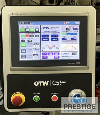 OTW #VersaHone, vertical, 36" stroke,.25"-6"ID, 8" OD, 7 HP stroke power, 5-90 FPM,AB PLC, 2019, #42980 - Image 3