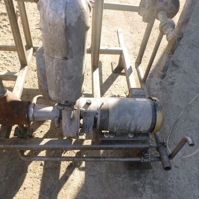 150 psig, Enerquip, Stainless Steel shell & tube heat exchanger, heat transfer pump skid, (4) pumps, 2012 - Image 7