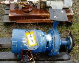 40 GPM @ 270' TDH, Bell & Gossett #1530-11/4BB-73/4B, Carbon steel centrifugal pump, 10 HP, 1/2" inlet, 1/2" - Image 2