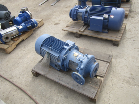 220 GPM, Ritz #50-200.1NF, cast iron centrifugal pump, 18 KW, 3" inlet, 2.5" outlet (2 available) - Image 1