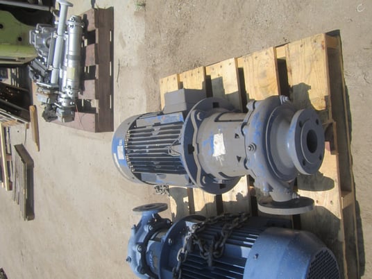 220 GPM, Ritz #50-200.1NF, cast iron centrifugal pump, 18 KW, 3" inlet, 2.5" outlet (2 available) - Image 2