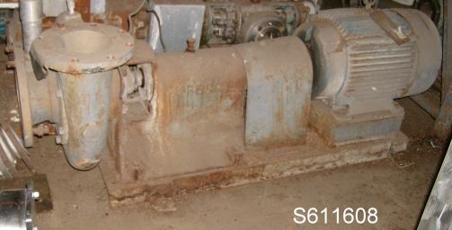 Krogh, Krogh Steel centrifugal pump, 20 HP, 6" inlet, 8" outlet - Image 1