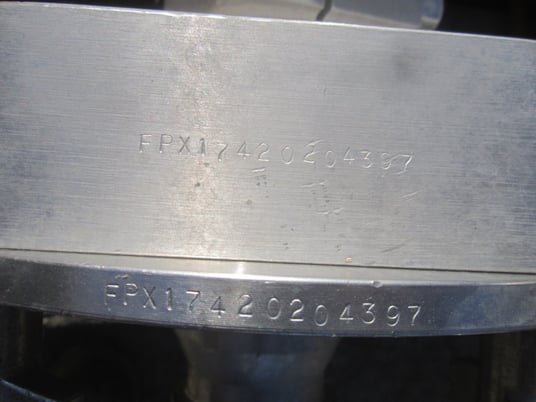 400 GPM, Fristam #FPX1742, Stainless Steel centrifugal pump, 20 HP, 2-1/2" inlet, 2" outlet - Image 4