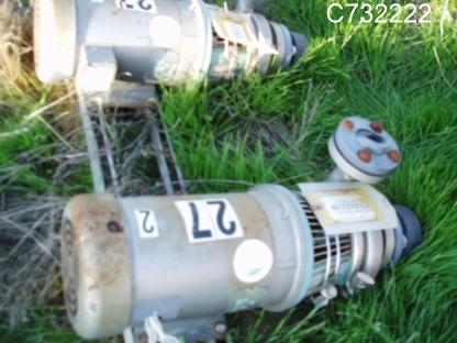 Tri-Clover Coker #C216F-D, centrifugal pump, 5 HP, 2" inlet, 2" outlet - Image 8