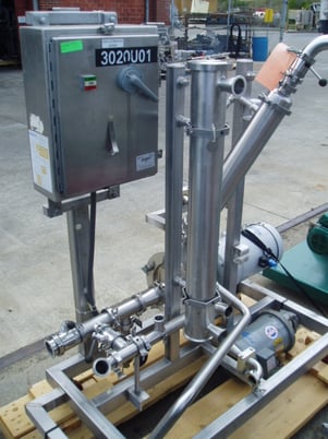 Fristam #FP3551-250, Fristam Steel centrifugal pump, 5 HP, 2-3/4" inlet, 2" outler - Image 2