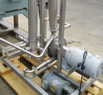 Fristam #FP3551-250, Fristam Steel centrifugal pump, 5 HP, 2-3/4" inlet, 2" outler - Image 4