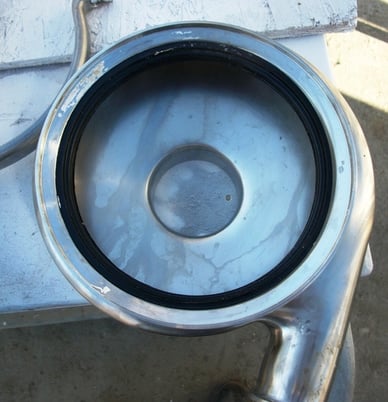 160 GPM, Alfa-Laval #C216MD21T, 316 Stainless Steel centrufugal pump, 2" tri-clamp inlet, 7.5 HP - Image 5