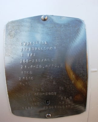 160 GPM, Alfa-Laval #C216MD21T, 316 Stainless Steel centrufugal pump, 2" tri-clamp inlet, 7.5 HP - Image 7