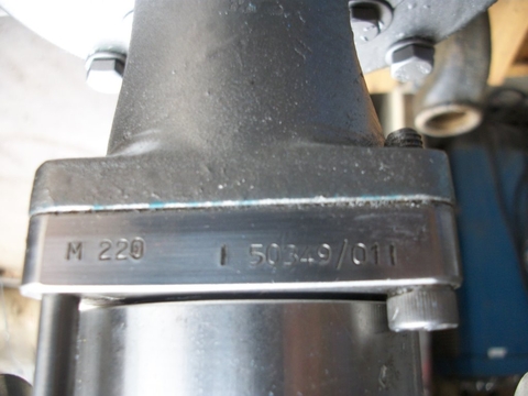 IBEX #030, Ibex Steel positive displacement pump, lobe type, 1/2 HP, 1" inlet/outlet - Image 3