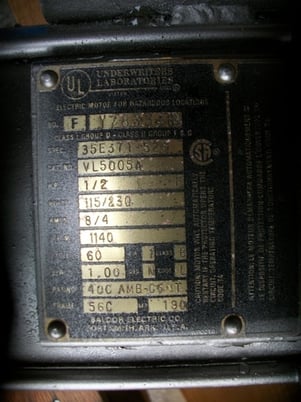 IBEX #030, Ibex Steel positive displacement pump, lobe type, 1/2 HP, 1" inlet/outlet - Image 6