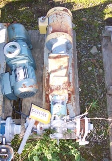 Tri-Clover #PRRED3-1S-UC6-ST-S, rotary positive displacement pump, 1 HP, 1.5" inlet/outlet - Image 2