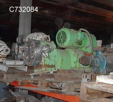 Tri-Clover #PRRED125-2.5-UC4-SL-S, Tri-Clover Steel positive displacement pump, 10 HP, 2.5" inlet/outlet - Image 1