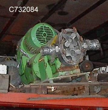 Tri-Clover #PRRED125-2.5-UC4-SL-S, Tri-Clover Steel positive displacement pump, 10 HP, 2.5" inlet/outlet - Image 2