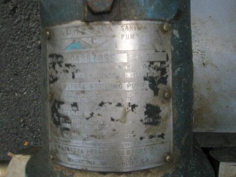 Waukesha #010, Waukesha Steel positive displacement pump, 1 HP, 1.5" inlet/outlet - Image 5