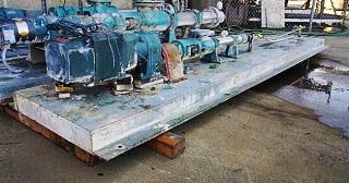 2" inlet x 2" outlet, Moyno / Robbin Myers type 6P2 SSR, 316 Stainless Steel pump, 2 HP - Image 1