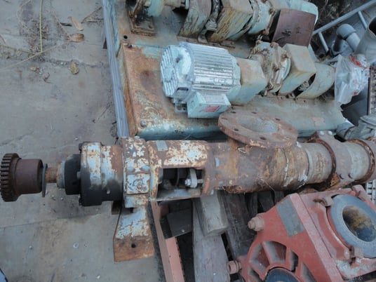 6" inlet x 6" outlet, Moyno, Carbon steel pump, less drive - Image 2