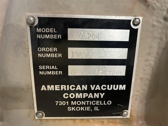 American Vacuum #05204, multistage centrifugal blower, 20 HP, - Image 3