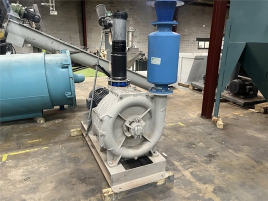 American Vacuum #05204, multistage centrifugal blower, 20 HP, - Image 6