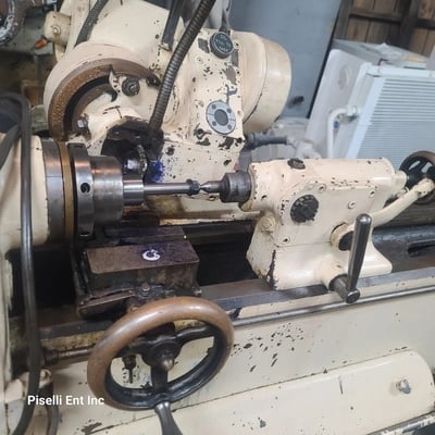 4.5" x 36" Pratt & Whitney #C-1804, thread milling machine, collet style headstock, s/n #286 - Image 7